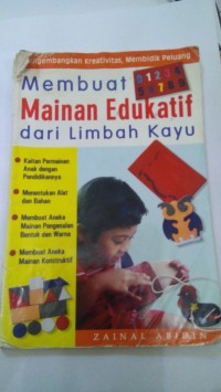 Membuat Mainan Edukatif dari Limbah kayu