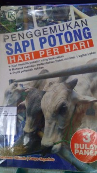 PENGGEMUKAN SAPI POTONG